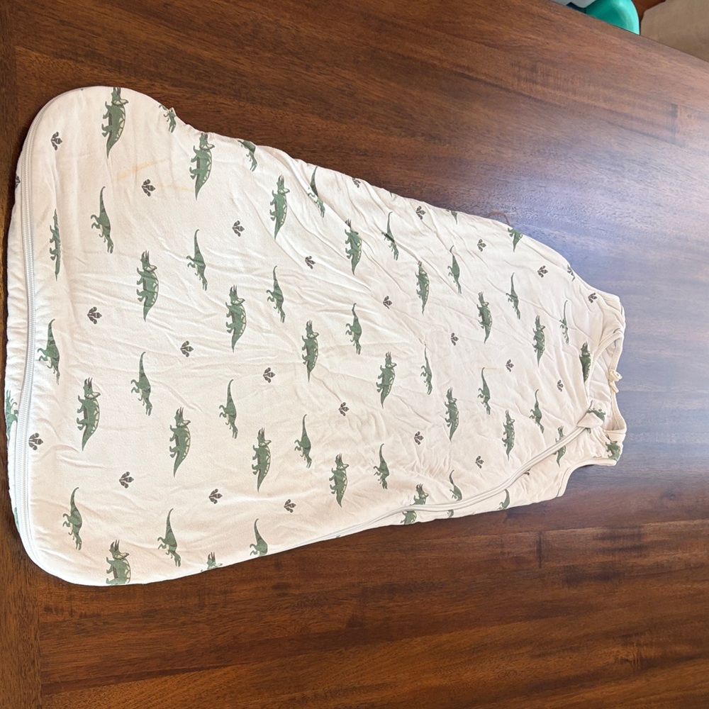 Kyte BABY *retired print* dinosaur sleep sack size 6-18 mo 1.0 TOG